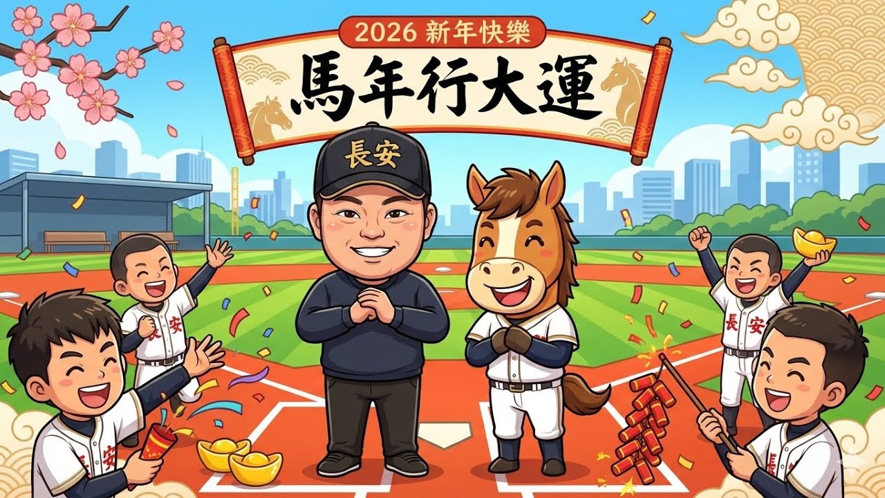 115.02.10 長安國小棒球隊 馬年拜年活動🧨🧨