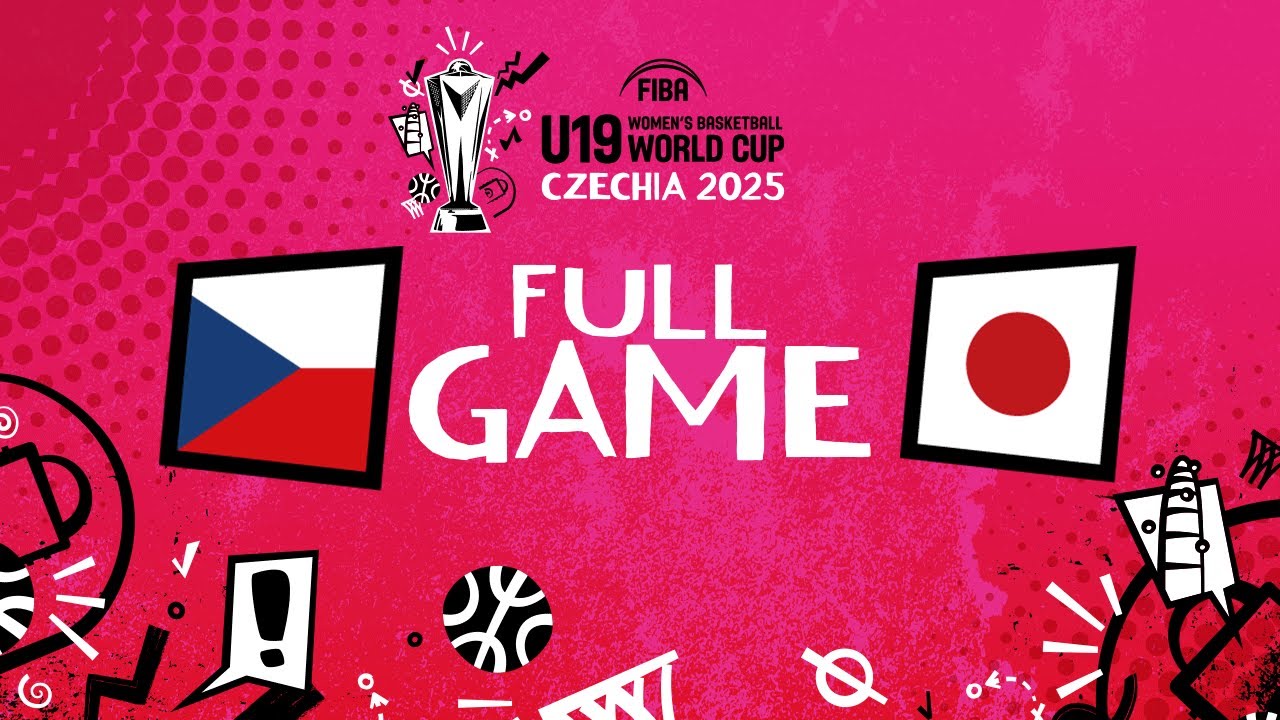 Group Phase | Czechia v Japan | Full Basketball Game | FIBA U19 Women's Basketball World Cup 2025