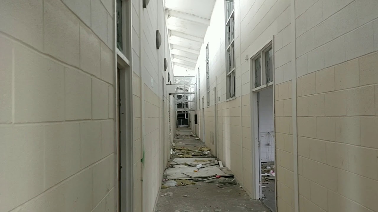 abandoned Croxteth comprehensive school