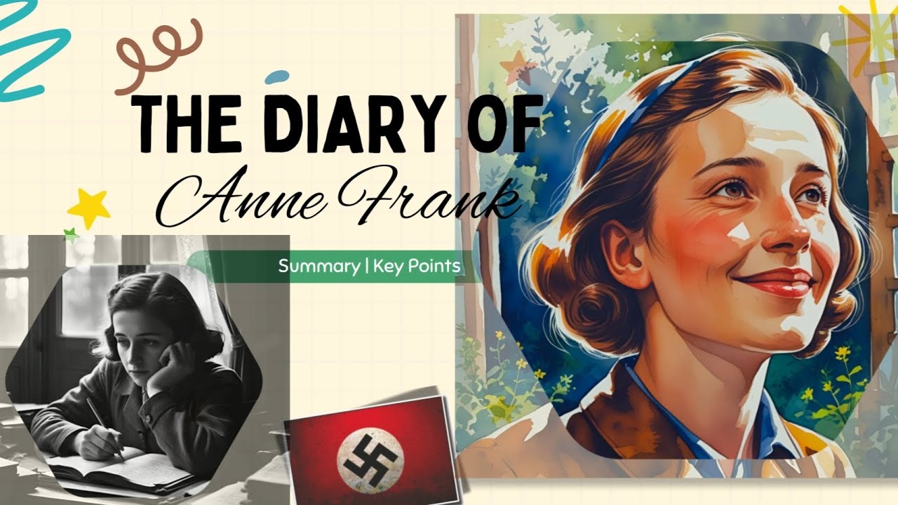 The Diary Of A Young Girl - Anne Frank || Summary - Class 10th || 