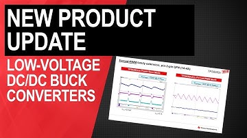New Product Update: Low-voltage DC/DC buck converters