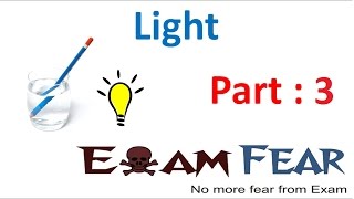 Physics Light Part 3 (Reflection) Class 7 VII