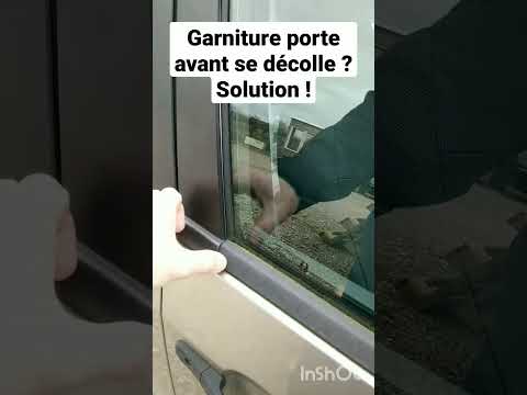Garniture #porte avant #Ford #Fiesta se décolle? J'ai la solution !