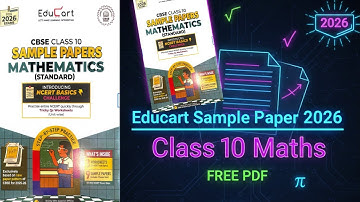 Download Educart voorbeeldpapier 2026 I Klas 10 Wiskunde
