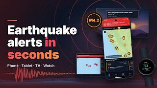 Seismo – Earthquake Alerts App | Live Quake Map, TV & Watch screenshot 2