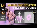 Cours pour dbutants marvelous designer  partie 1  les bases