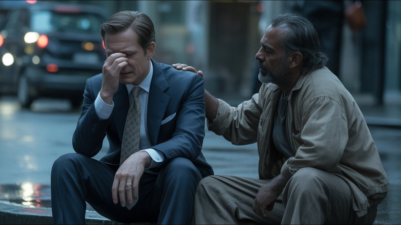 “I Can Fix It.”A Homeless Man Heard a Billionaire’s Cry for Help—Then He Taught Him What He Couldn’t