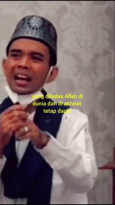 Ustadz Abdul Somad. Durhaka Kepada Orang Tua.