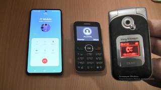 Incoming Callu0026outgoing Call At The Same Time Alcatel 2008samsung Galaxy A 51sony Ericsson Z530i