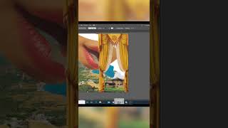 How to create abstract digital collage art #collage #collageart #shorts