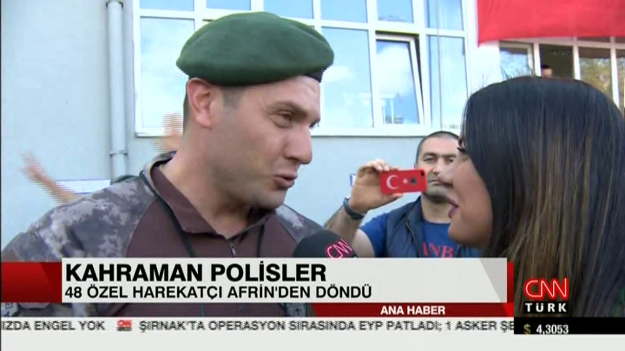 AFRİN'DE HAREKATA KATILAN ÖZEL HAREKATÇILAR YURDA DÖNDÜ