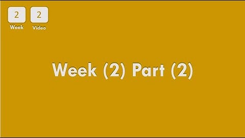 [2-2] CS50x In Arabic - Week 2 - Part 2