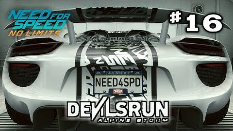 NFS No Limits | Porsche 918 Spyder | DevilsRun | Chapter 7 Final Day