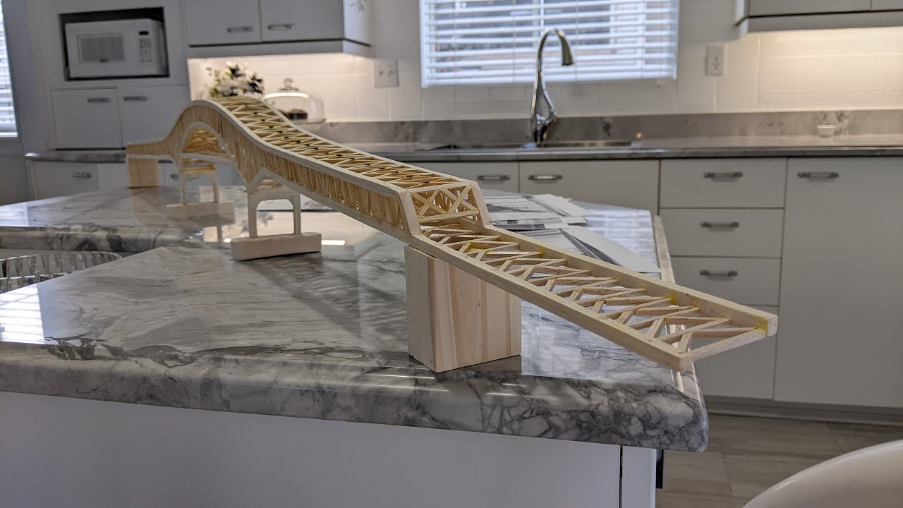 Construction du pont Laviolette ( Maquette) YouTube