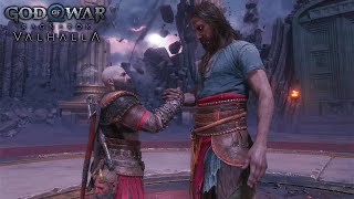 Kratos y Tyr escenas y diálogos juntos en Valhalla | GOD OF WAR RAGNAROK VALHALLA | Español Latino