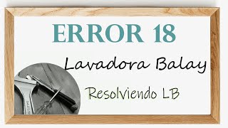 Famous Balay Washer Error 18 Net Worth