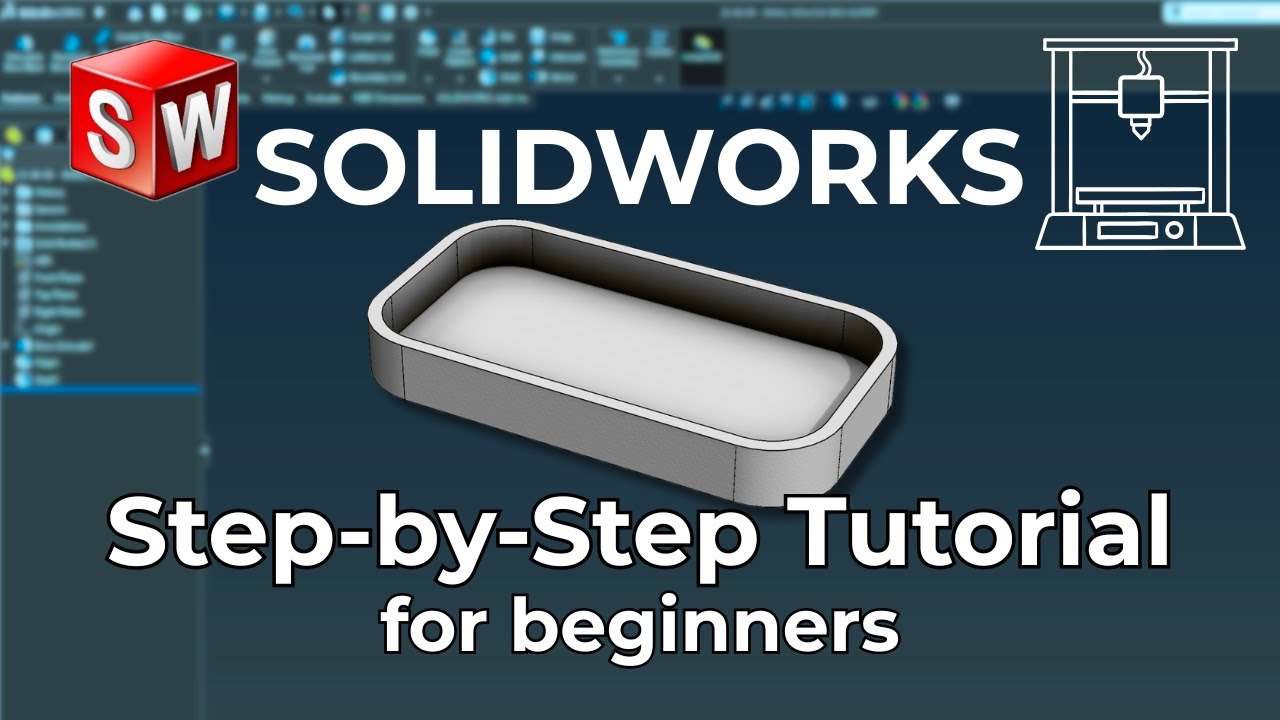 SOLIDWORKS  - 2025 Complete Guide for beginners with 3D printing Export
