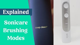 Sonicare Cleaning/Brushing Modes Explained