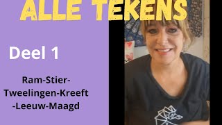 ALLE TEKENS Deel 1 ⭐️ Ram t/m Maagd mei 26 lartistic6924@gmail.com Timestamps