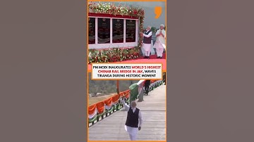 PM Modi Inaugurates World’s Highest Chenab Rail Bridge in J&K’s Reasi | Historic Milestone | News9