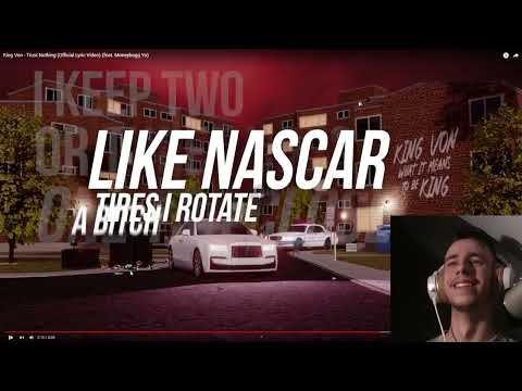 Europe Guy Reacting to King Von - Trust Nothing (Official Lyric Video) (feat. Moneybagg Yo)