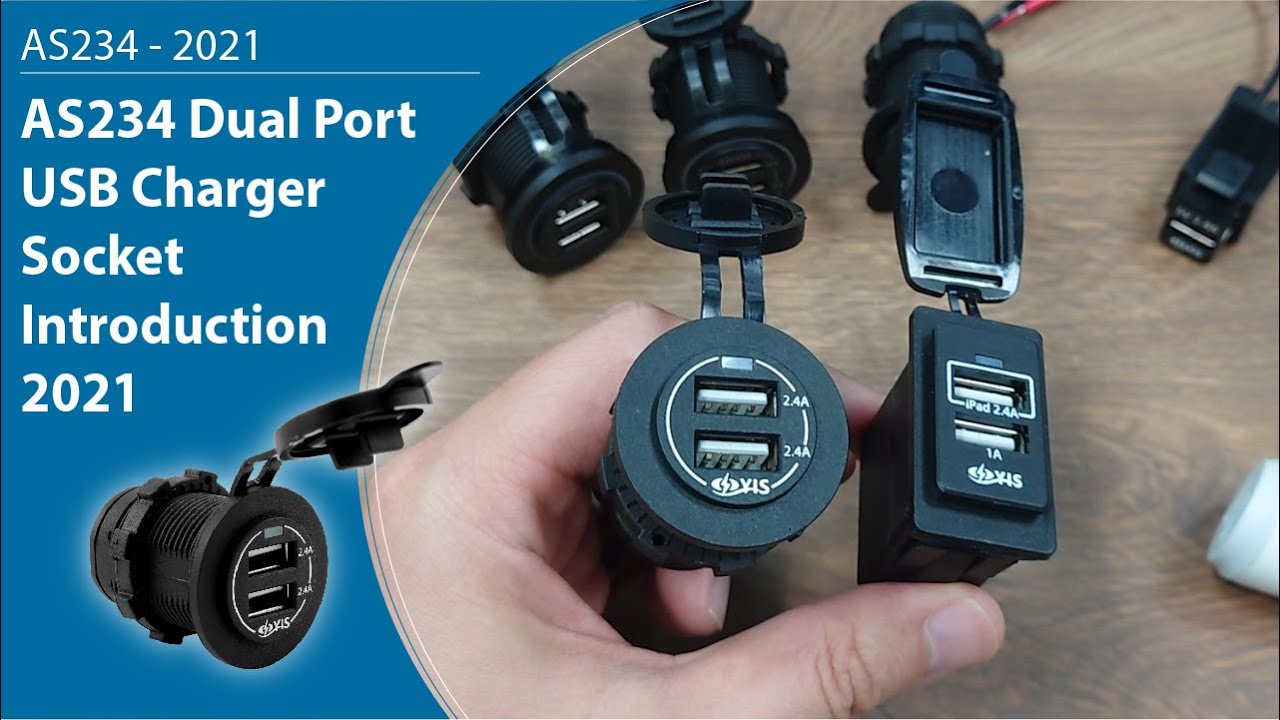 Double Port USB Charger Socket  Marine Toggle Switch Panels