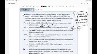 1.1 Surveying Options: Analyzing Comparison Statements