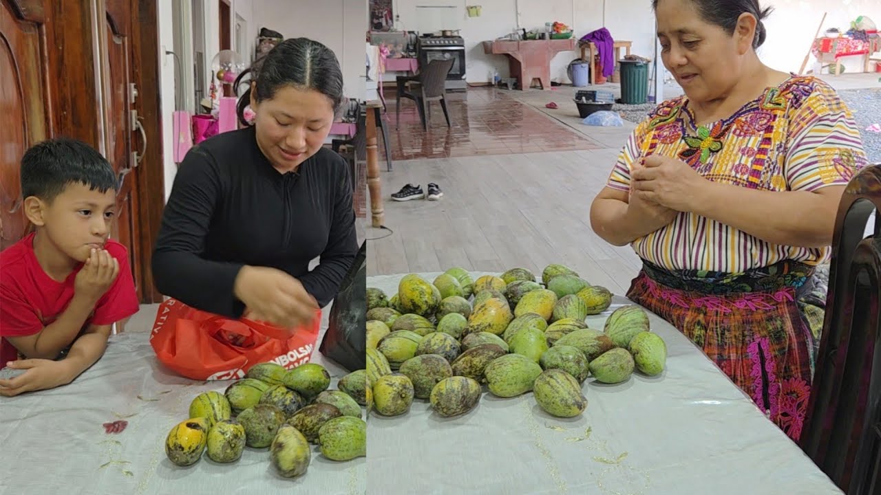 Faby le llevo este regalo a su suegra, Su fruta Faborita 