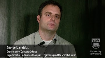 Faces of UVic Research: George Tzanetakis