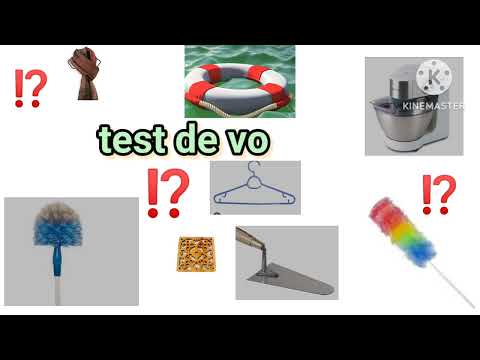 test de vocabulaire connais-tu ces 11 mots ? هل تعرف إسم هذه الأشياء بالفرنسية؟