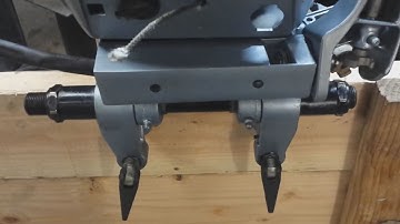 Installing a Steering / Tilt Tube onto a 15 HP Evinrude Outboard