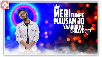 Boy Attitude Lyrics Status Video Editing in KineMaster | Template | New Editing.