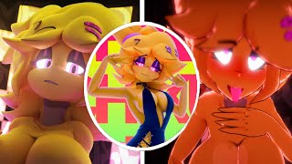 ALL NEW CHICKU SKINS AND SECRET SCENES FROM | Fap Nights At Frenni's Night Club 2024 Fnia FNAF Anime