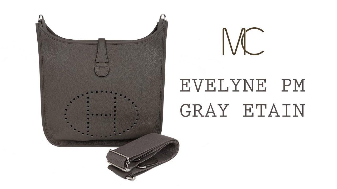 hermes evelyne gray