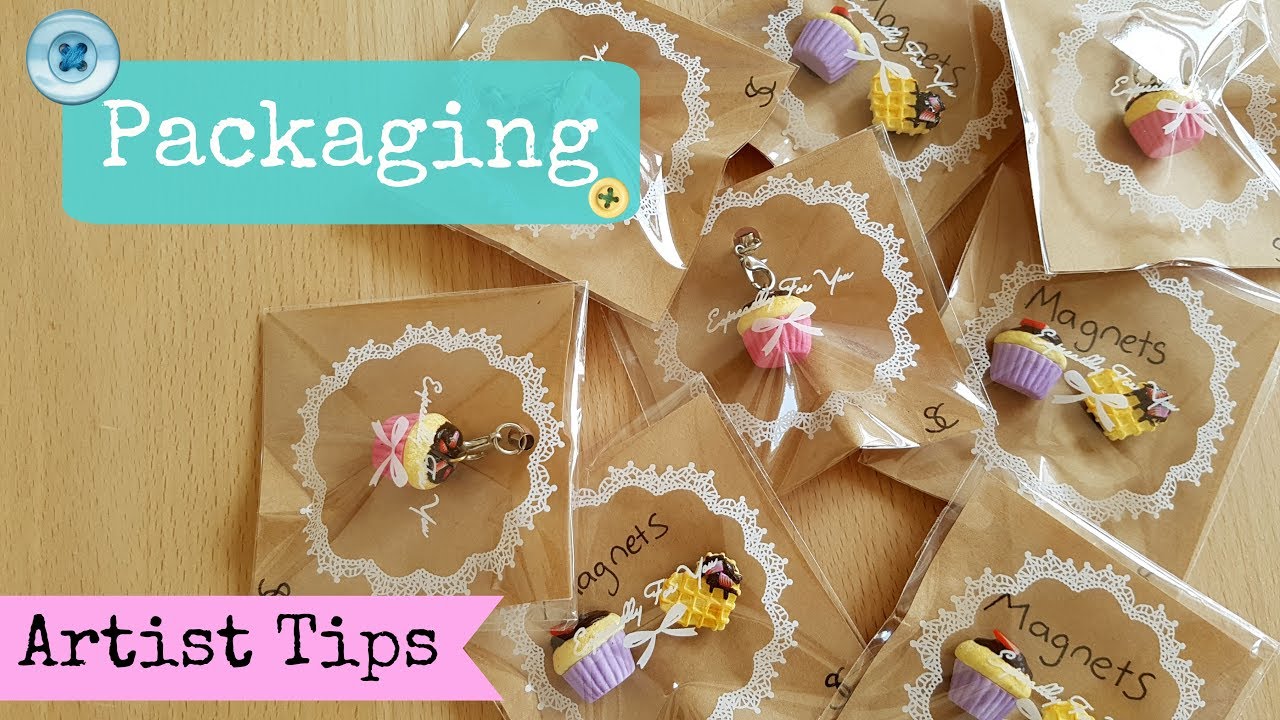 DIY Packaging for Charms and Artist Tips YouTube