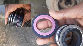 water pump mechanical seal change for batching plant how to seal changing rmc water pump #sunil