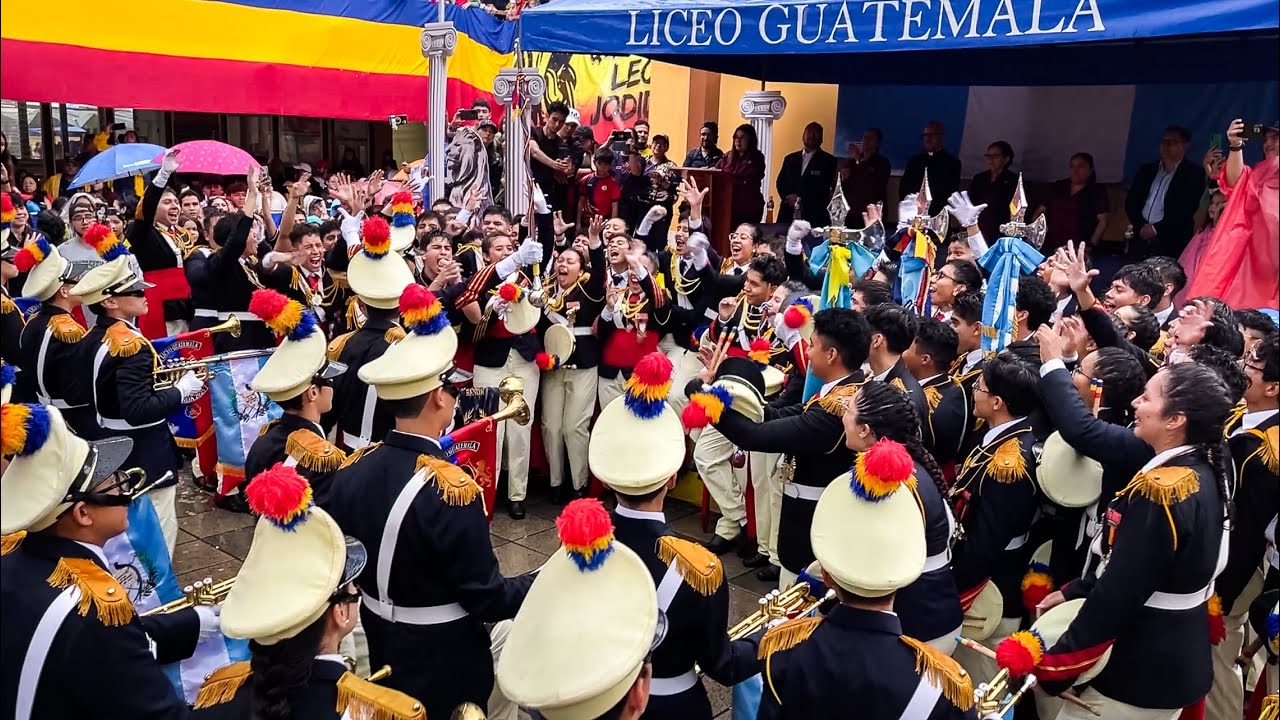 Banda Liceo Guatemala para el 2026 - Más de 200 INTEGRANTES