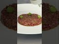 Dry-Aged Beef Tartare, Shiso Aioli, Kimchi Dressing &amp; Egg Yolk | Evogro Cooks