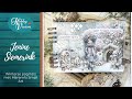 FBLive - 11-01-2025 - Winterse Art Journal pagina's met Maremi's Small Art
