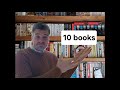 Ten books from my shelf