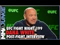 Dana White warns Khabib about being promoter; down for Poirier vs. Nate Diaz | UFC Fight Night 199