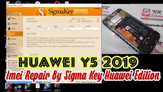 Huawei Y5 2019 AMN-LX9 IMEI Repair Via Test Point BY SigmaKey Huawei Edition