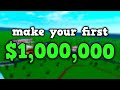 How to make your first 1m in bloxburg