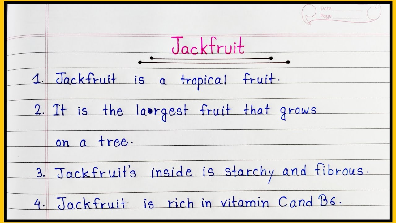10 Lines Essay On Jackfruit Essay On Jackfruit In English 10 Easy 10-lines-essay-on-jackfruit-essay-on-jackfruit-in-english-10-easy