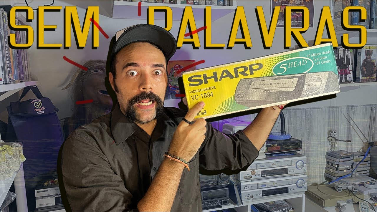 Abri um videocassete LACRADO DE FÁBRICA pela primeira vez!