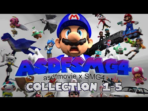 [SFM/SMG4/GLITCH PRODUCTION] ASDFSMG4 1-5 (COLLECTION)