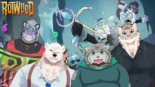 【Rotwood】新作動物ハクスラがやりたいっ！！パート6【栞屋センタ&神代マモル&斑雪がぶお&尾弍束タイガ】