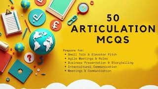 Articulation 50 Complete MCQs with Answers & Explanations || DCA ||