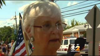Hundreds Gather To Honor Fallen Police Officer Christopher Goodell