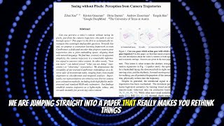Seeing without Pixels: Perception from Camera Trajectories (Nov 2025)